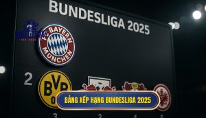 Bảng xếp hạng Bundesliga 2025