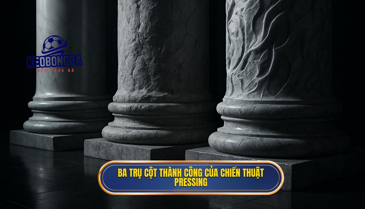 Phân Tích Chuyên Sâu Chiến Thuật Pressing Tầm Cao: Nghệ Thuật Chiếm Đoạt Bóng 2 Ba Trụ Cột Thành Công của Chiến Thuật Pressing Tầm Cao