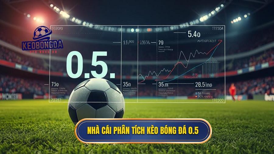 Tại sao kèo bóng đá 0.5 lại thường xuyên xuất hiện trên bảng tỷ lệ cá cược? 2 Nhà cái phân tích kèo bóng đá 0.5