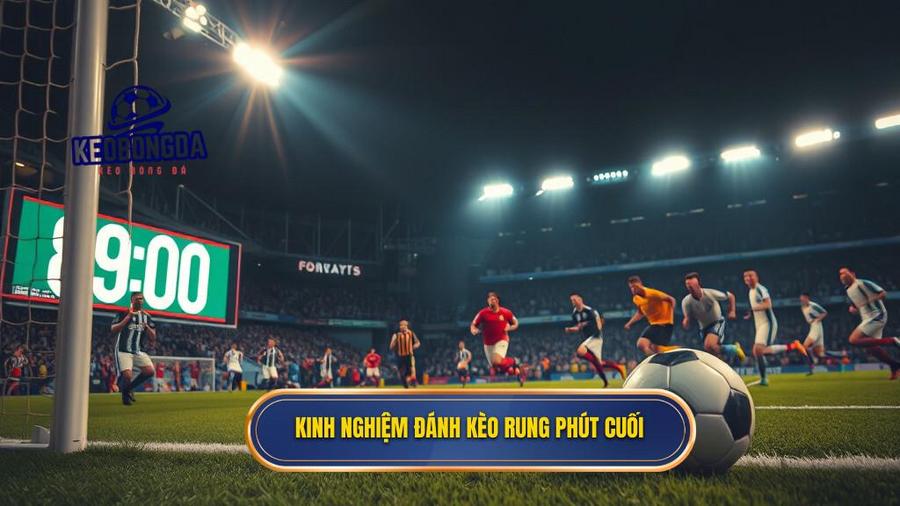Kinh nghiệm đánh kèo bóng đá rung phút cuối: Nghệ thuật săn thưởng đỉnh cao 3 Kinh nghiệm đánh kèo rung phút cuối