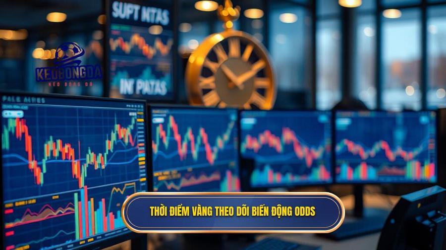 Soi kèo bóng đá dựa trên biến động tỷ lệ odds: Nghệ thuật đọc vị nhà cái 3 Thời điểm vàng theo dõi biến động Odds