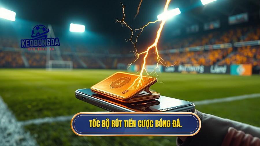 Kèo bóng đá rút tiền nhanh: Tiêu chuẩn vàng cho người chơi cá cược hiện đại 2 ốc độ rút tiền cược bóng đá.