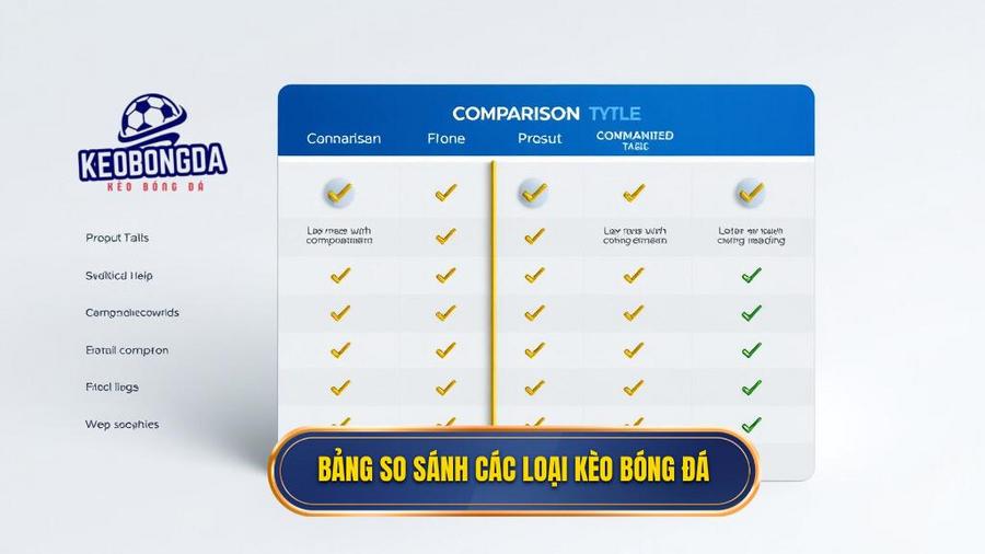 Soi Kèo Bóng Đá Miễn Phí Hôm Nay: Bí Quyết Chiến Thắng Từ Chuyên Gia 3 3. Bảng so sánh các loại kèo bóng đá