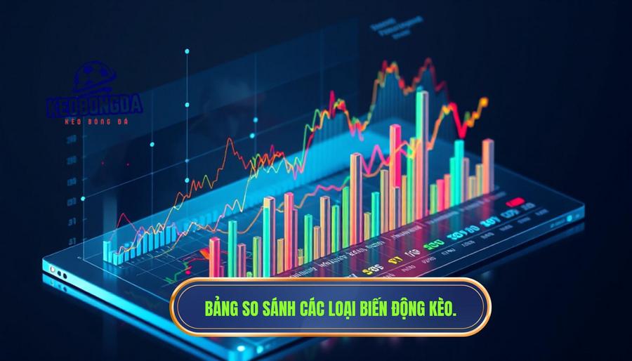 Có nên cược khi kèo biến động liên tục trước trận? Phân tích chuyên sâu từ KÈO BÓNG ĐÁ 3 Bảng so sánh các loại biến động kèo phổ biến